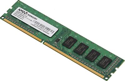 Оперативная память AMD AV34G1601H1-UO DDR3 -  1x 4ГБ 1600МГц, DIMM,  OEM