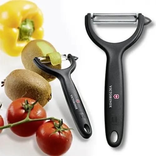 Овощечистка для овощей и фруктов Victorinox Tomato and Kiwi, черный [7.6079]  – купить в Ситилинк