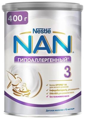 Характеристики Молочная смесь NAN Гипоаллергенный 3, от 12мес ...