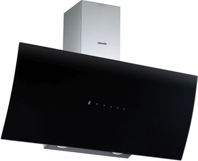 Вытяжка каминная GRAUDE DH 90.1 GE, черный/нержавеющая сталь, сенсорное ...