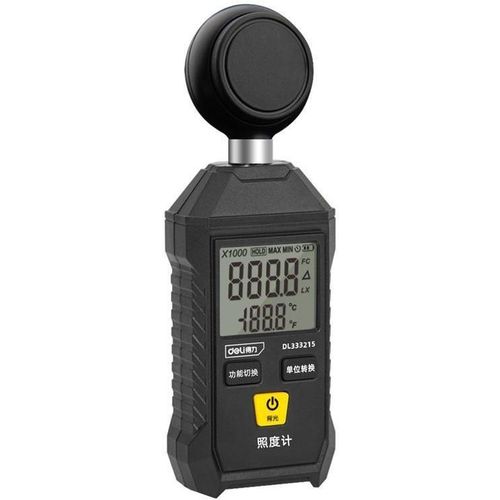 Люксметр портативный Deli DL333215, черный