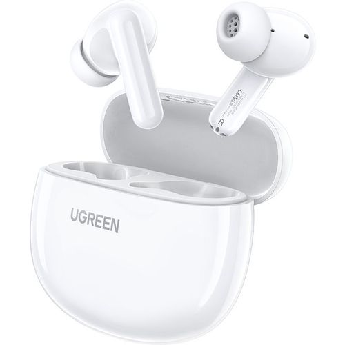 Наушники UGREEN WS207, Bluetooth, внутриканальные, белый [45110]