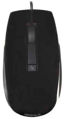 Мышь DELL J664D, лазерная, проводная, USB, черный [570-10523] – купить ...