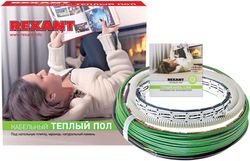 Кабель нагревательный Rexant Slim 2.5м2 22.5м 270Вт зеленый (51-0502-3)