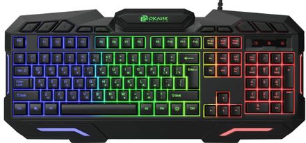 Клавиатура Oklick 700G Dynasty, проводная, USB, мембранная, черный [1061657]