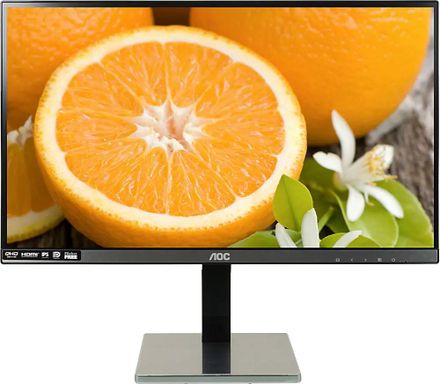 25" Монитор AOC Professional Q2577PWQ(00/01),  2560x1440,  IPS,  1хHDMI,  серебристый и черный