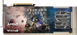 Видеокарта Sapphire AMD  Radeon RX 9070XT 11348-10-20G NITRO+AMD RADEON RX 9070 XT 16GB CRIMSON DESERT EDITION GAMING OC LITE