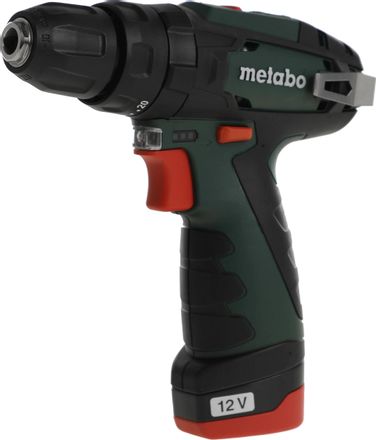 Ударный винтоверт METABO PowerMaxx SB, 2Ач,  с двумя аккумуляторами [600385500]