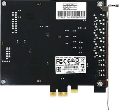 Характеристики Звуковая карта PCI-E Creative Sound Blaster Z SE, 5.1 ...