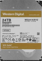 Изображение товара 24ТБ Жесткий диск WD Gold WD241KRYZ,  SATA III,  3.5",  7200об/мин