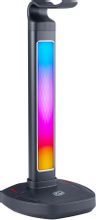 Изображение товара Подставка для наушников Oklick HSS-501P с RGB подсветкой и USB хабом