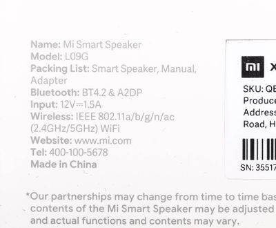 Умная колонка Xiaomi Mi Smart Speaker L09G, 12Вт, с Марусей ...