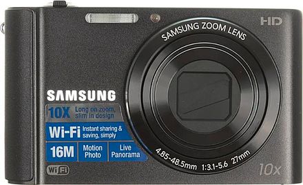Цифровой компактный фотоаппарат Samsung ST200F, черный