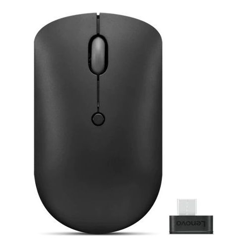 Мышь беспроводная Lenovo 400, радио, оптическая, USB-C, 2400dpi, черный [gy51d20865]