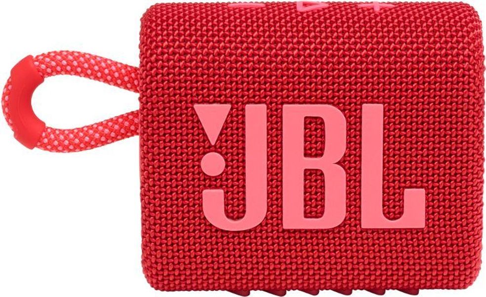 Колонка портативная JBL GO 3, 4.2Вт, красный [jblgo3red]