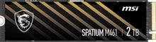 Изображение товара SSD накопитель MSI Spatium M461 2ТБ PCIe 4.0 NVMe M.2 2280