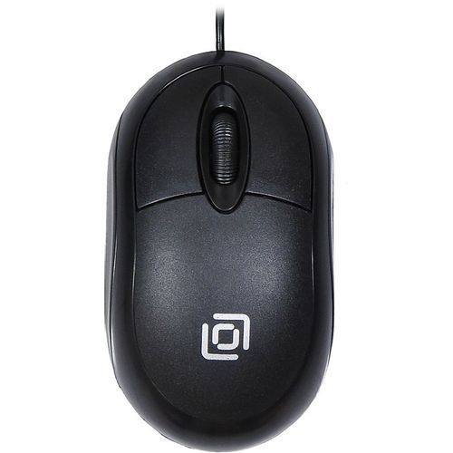Мышь проводная Oklick 105S, оптическая, USB, 800dpi, черный [400941]