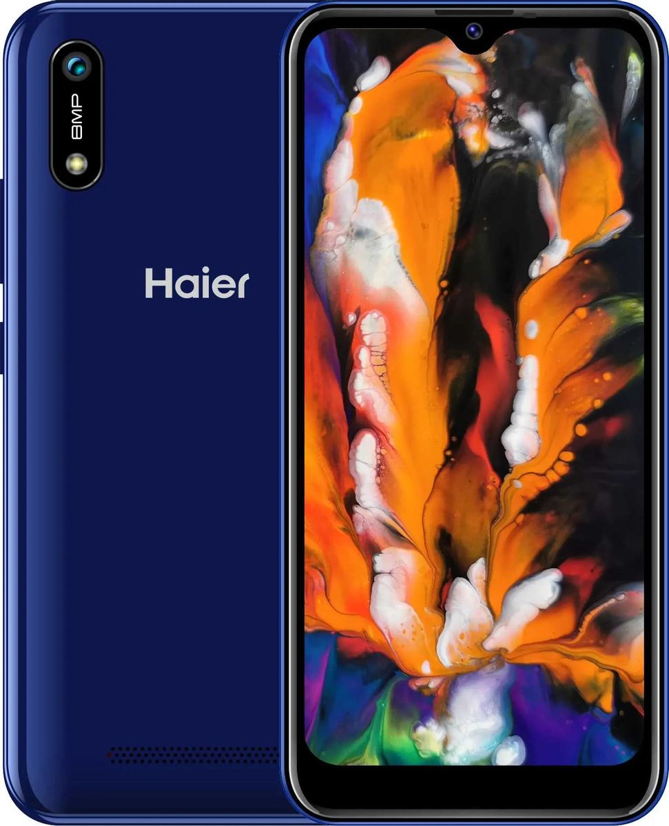 Смартфон HAIER I4 16Gb, синий – купить в Ситилинк | 1445029