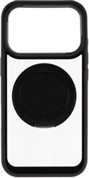 Чехол (клип-кейс) ZIBELINO Ring Stand 360, для Apple iPhone 17 Pro, черный
