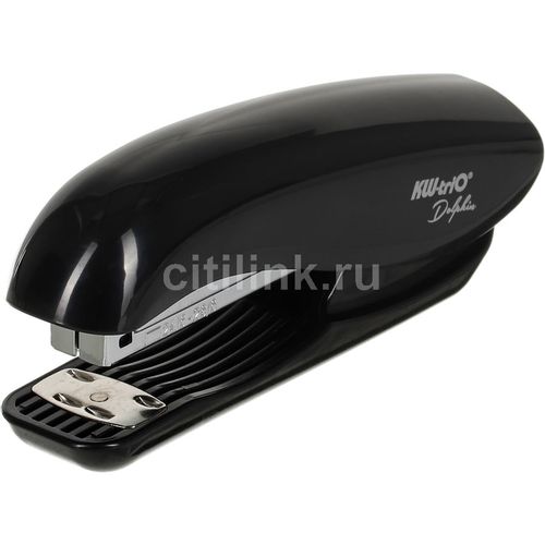 Степлер KW-Trio Dolphin 05665black, 20 листов, 150 скоб, черный 12 шт./кор.