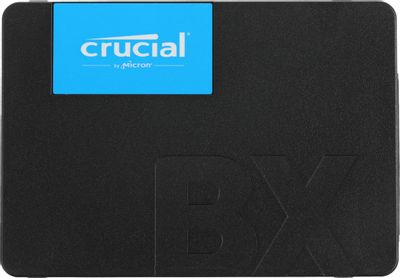SSD накопитель Crucial BX500 CT500BX500SSD1 500ГБ, 2.5", SATA III,  SATA