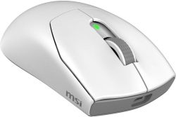 Мышь беспроводная MSI Forge GM340, USB, белый
