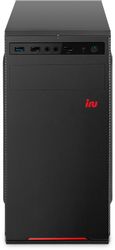 Компьютер iRU Planio 320A5S0 Tower AMD Ryzen 5 5600G, DDR4 16ГБ, 512ГБ, без операционной системы, черный
