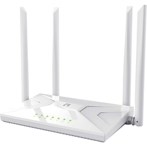 Wi-Fi роутер Netis NC21, Wi-Fi 5, AC1200, 2.4/5ГГц, 3 LAN, 1 WAN/LAN, белый