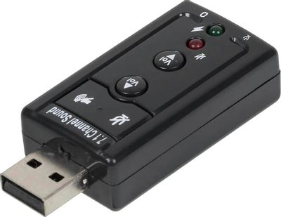 Звуковая карта USB  TRUA71,  2.0, Ret [asia usb 8c v & v]