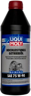 Масло трансмиссионное синтетическое LIQUI MOLY Hochleistungs-Getriebeoil GL-5,  75W-90,  1л [1950]