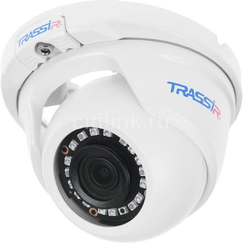 Камера видеонаблюдения IP Trassir TR-D2S5, 1920х1080 pix, 3.6 мм, белый [tr-d2s5 (3.6 mm)]