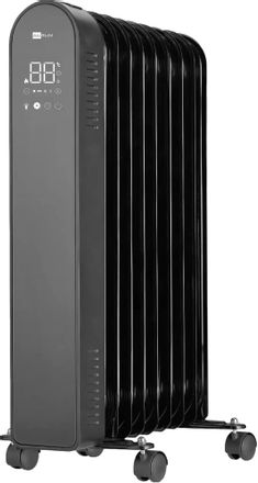 Масляный радиатор AURUM AOR-715-TEC, с терморегулятором, 1500Вт, 7 секций, 3 режима, черный