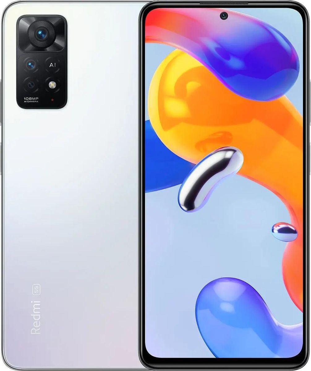 Характеристики Смартфон Xiaomi Redmi Note 11 Pro 5G 8/128Gb, белый  (1729597) смотреть в СИТИЛИНК