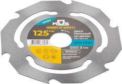 Пильный диск MOS 37610М, 125мм, по дереву