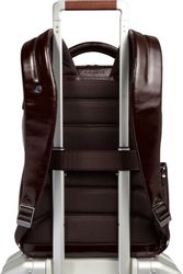 Рюкзак Piquadro Blue Square CA6858B2/MO красное дерево натуральная кожа