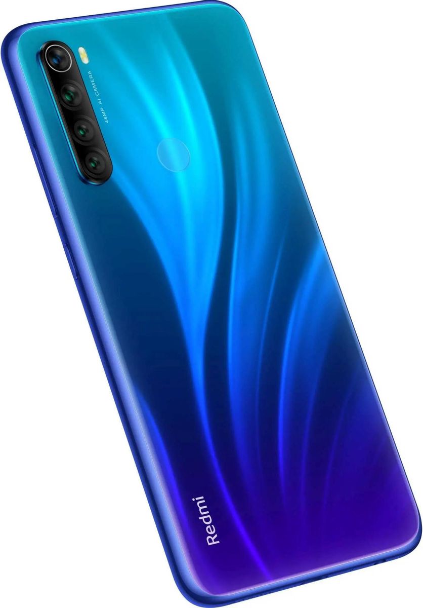 Характеристики Смартфон Xiaomi Redmi Note 8 (2021) 4/128Gb, синий (1544050)  смотреть в СИТИЛИНК