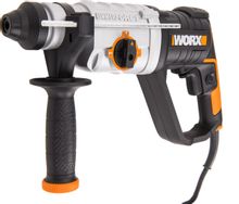 Изображение товара Перфоратор WORX WX339 мощность 800 Вт, SDS-plus, ударное сверление