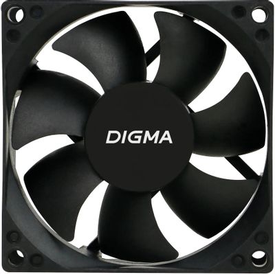 Вентилятор Digma DFAN-80,  80мм, Ret