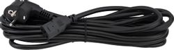 Шнур питания ITK (PC-C13D-5M) C13-Schuko проводник.:3x1.5мм2 5м 230В 10А (упак.:1шт) черный