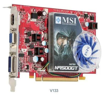 MSI NVIDIA GeForce 9500 GT 512 DDR2 Ret n9500gt md512 oc 514485