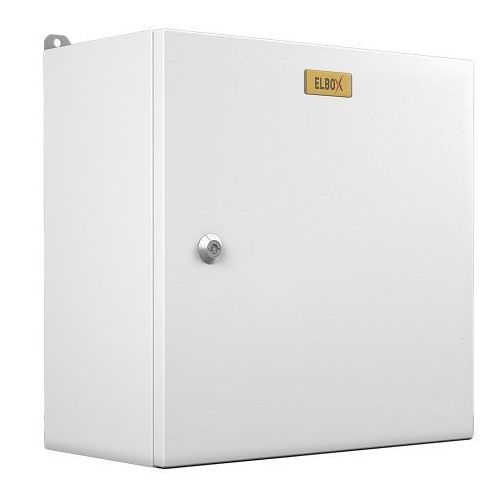 Шкаф электротехнический ELBOX EMW-800.800.300-1-IP66, одностворчатый, настенный, 800х800х300 мм