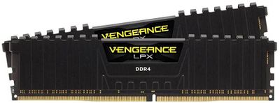 Оперативная память Corsair Vengeance LPX CMK32GX4M2A2666C16 DDR4 -  2x 16ГБ 2666МГц, DIMM,  Ret