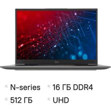 Изображение товара Ноутбук iRU Planio 14INPR 14 IPS Intel N100 16ГБ SSD Windows 11 Pro серый