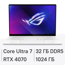 Изображение товара Игровой ноутбук ASUS ROG Zephyrus G16 GU605MI-QR272 16 OLED 32ГБ SSD