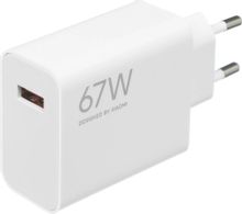Изображение товара Сетевое зарядное устройство Xiaomi 67W HyperCharge Power Adapter,  USB-A,  67Вт, 3.25A, белый [bhr07skeu]