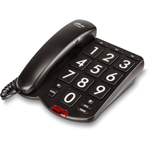 Проводной телефон Ritmix RT-520, черный