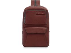 Рюкзак слинг The Bridge Ludovico 053126LZ/1A коричневый натуральная кожа