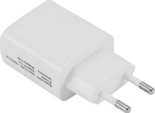 Изображение товара Сетевое зарядное устройство Buro BUWE1,  2xUSB-A,  10.5Вт, 2.1A, белый [buwe10s200wh]