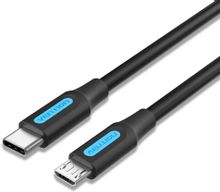 Изображение товара Кабель VENTION COVBG USB Type-C to micro USB 1.5м черный