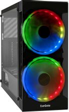 Изображение товара Корпус ATX EXEGATE i3 Matrix Midi-Tower без БП для геймеров черный
